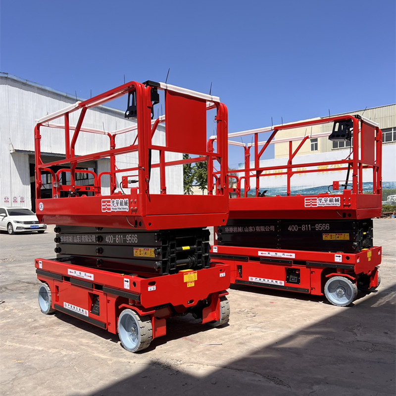 窄8米剪叉式高空作业平台登高车HJX0810C